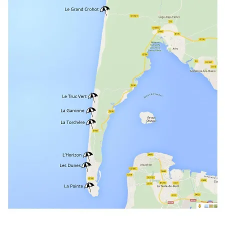 Parque de Campismo Mobilhome Climatise 6 Psn Lège-Cap-Ferret